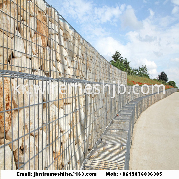 Galvanized Welding Stone Cage Net